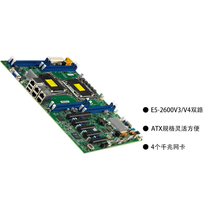 

Original Server Motherboard For Supermicro X10DRL-LN4 LGA1150 C612 IPMI LGA 2011 Good Quality Hot