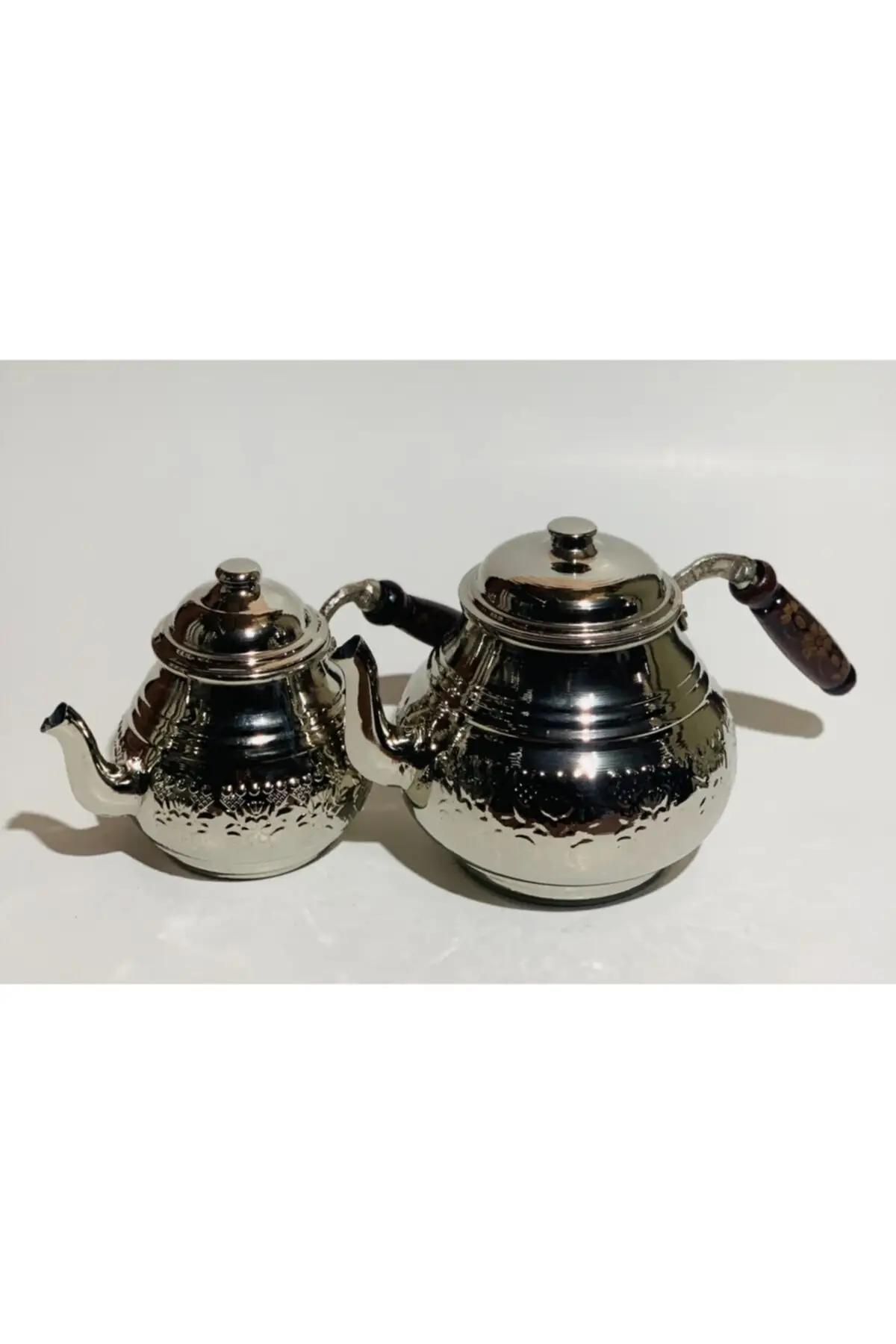 Copper teapot set inner outer quality 4-6 seater Cooper Luxury Cups