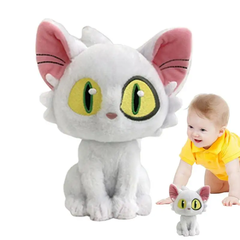 Suzume No Tojimari Plush Toys Cute Anime Cat Soft Stuffed Cartoon Dolls Peluche Toy For Kid Birthday Gift Home Room Decor Cat