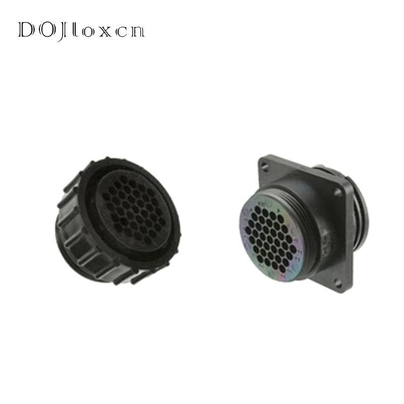 1 Set AMP TE Tyco Automobile Male Female Connector 37 Pin CPC Series Aviation Round Wiring Plug 206150-1 206306-2 With Terminal