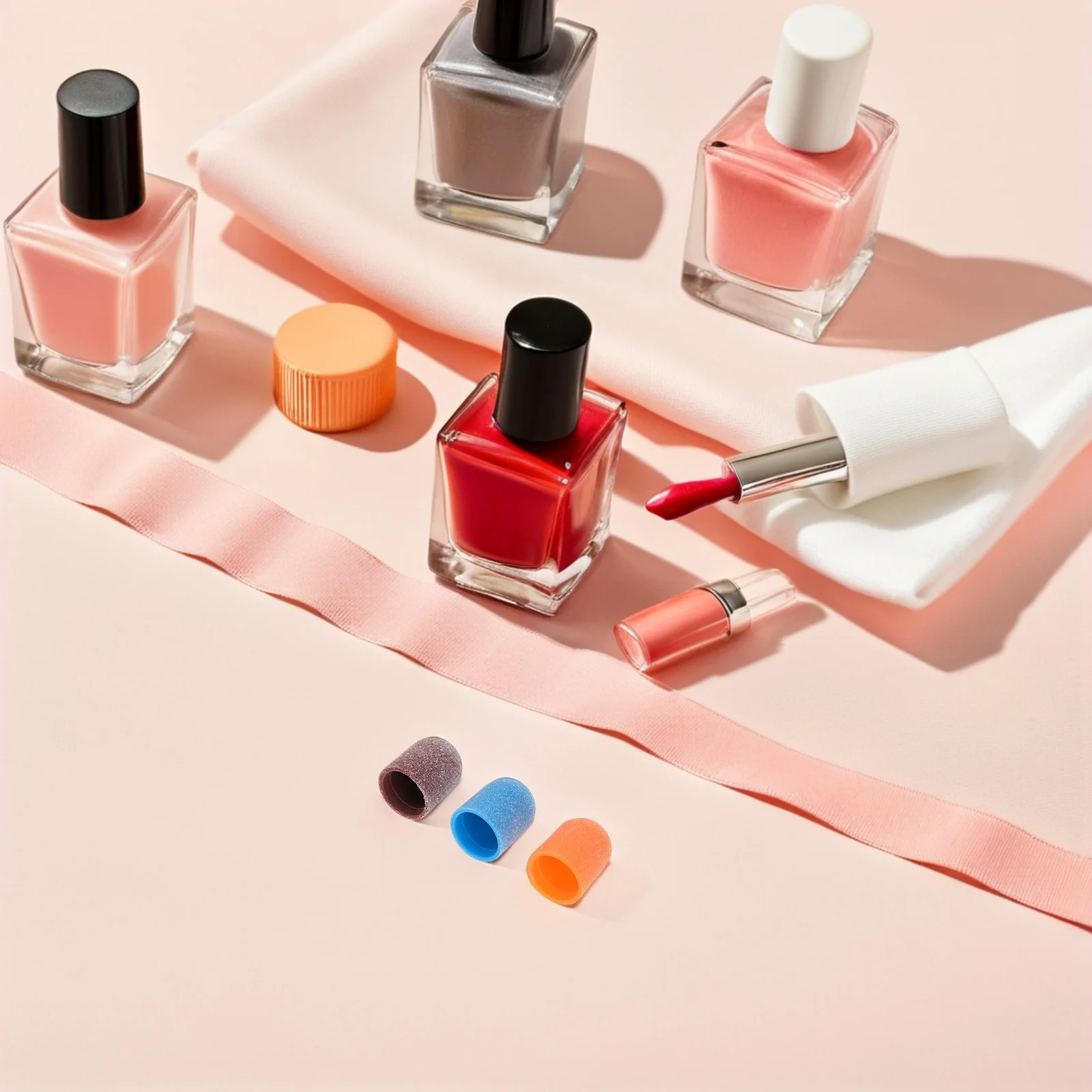 1 مجموعة الرملي العصابات للحفر: غرامة حصى مسمار الرملي أداة باديكير مانيكير عازلة خواتم الكهربائية ملف الأظافر استبدال رؤساء #2