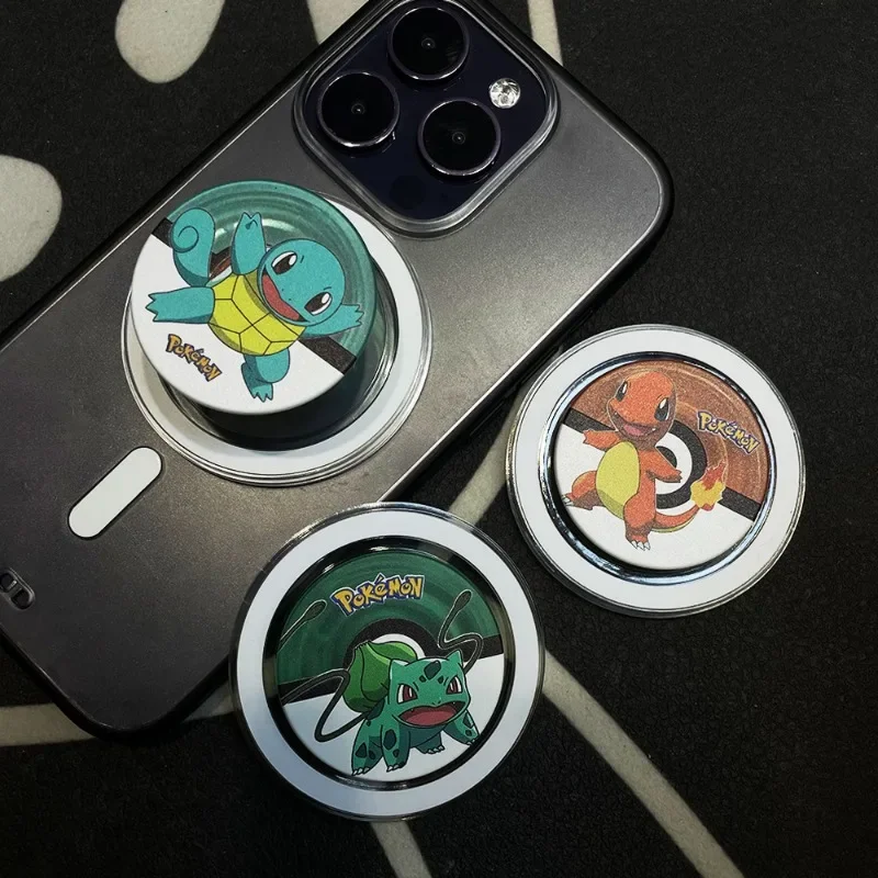 Pokemon Pikachu Eevee supporto per staffa di presa del telefono per Magsafe presa per telefono prese Tok accessori per cellulari staffa Mobile