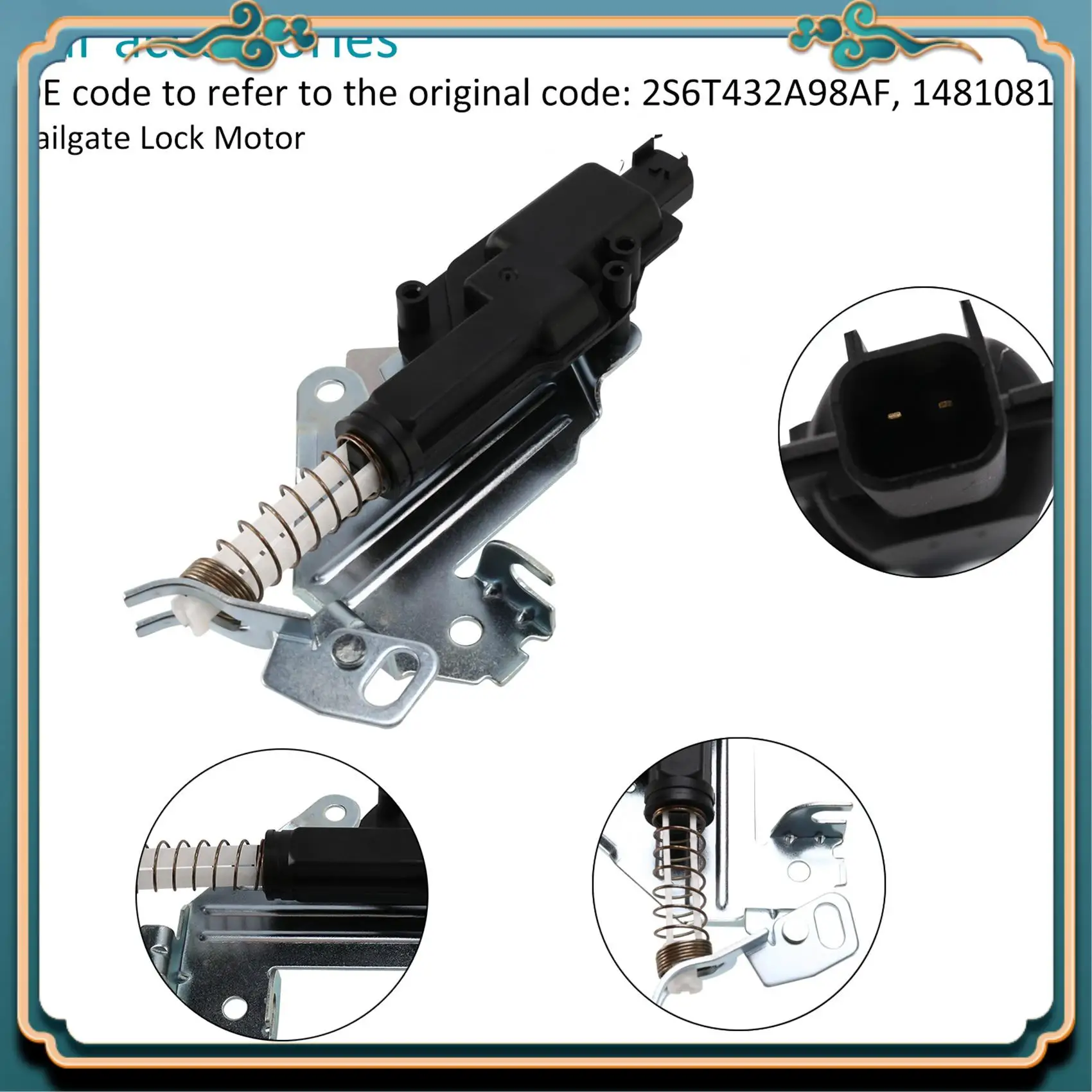 

Новейший электромагнитный привод замка задней двери для Ford Fusion Fiesta Mk5 Mk6 1481081 2S6t432a98af, автомобильные аксессуары