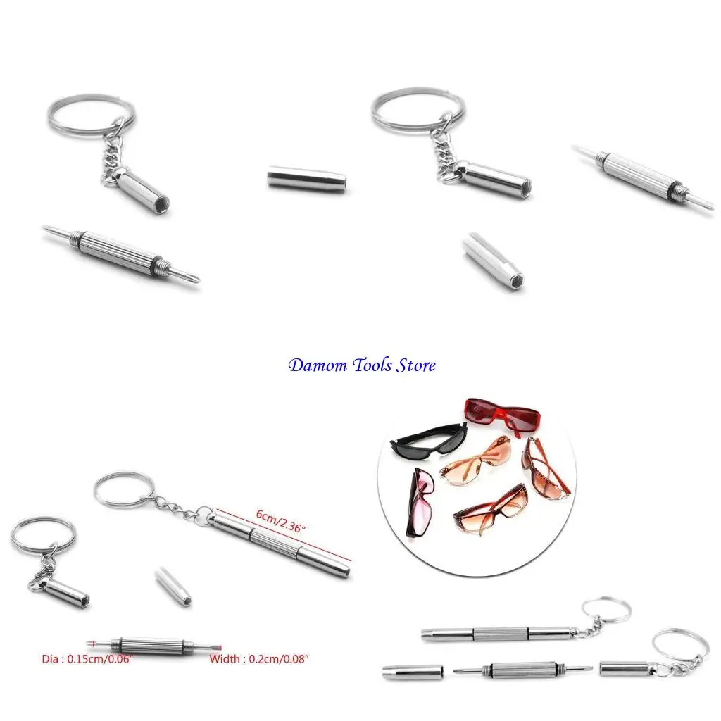 57BE Eyeglass Sunglasses Watch Repair Screwdriver Set  Screwdriver Hand Tool