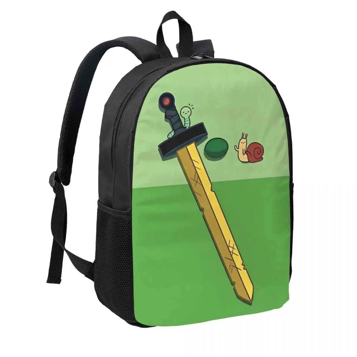 Finn The Human Adventurer zaino zaini donna uomo adolescente Bookbag studenti borsa da scuola zaino da viaggio borsa a tracolla