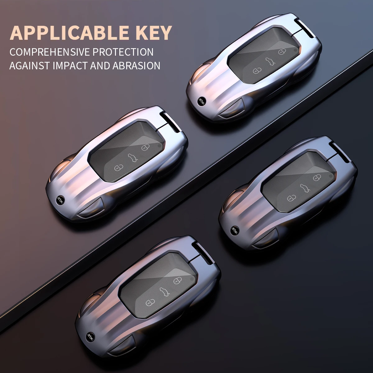 Zinc Alloy Car Remote Smart Key Cover Case Shell For VW Volkswagen Golf 8 ID.3 ID.4 Skoda Octavia A8 MK4 MK8 2022 2021 GTI R view 5