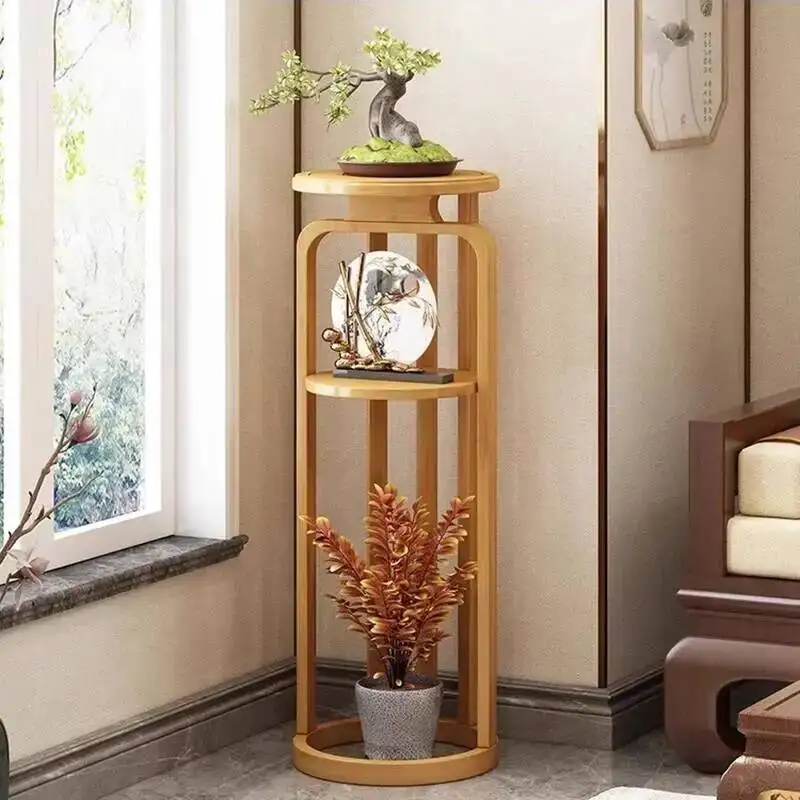 Repisas Stand Storage Wall Bedroom Wooden Display Nordic Shelves Corner Box Living Room Plant Flower Estante Home Decorations