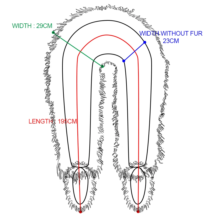 ธรรมชาติ Racoon ขนสัตว์ของแท้ Raccoon ขนสัตว์ผ้าคลุมไหล่ผู้หญิงยาวขนสัตว์ Cape กับหางยอดนิยมฤดูหนาว WARM FUR อุปกรณ์เสริม