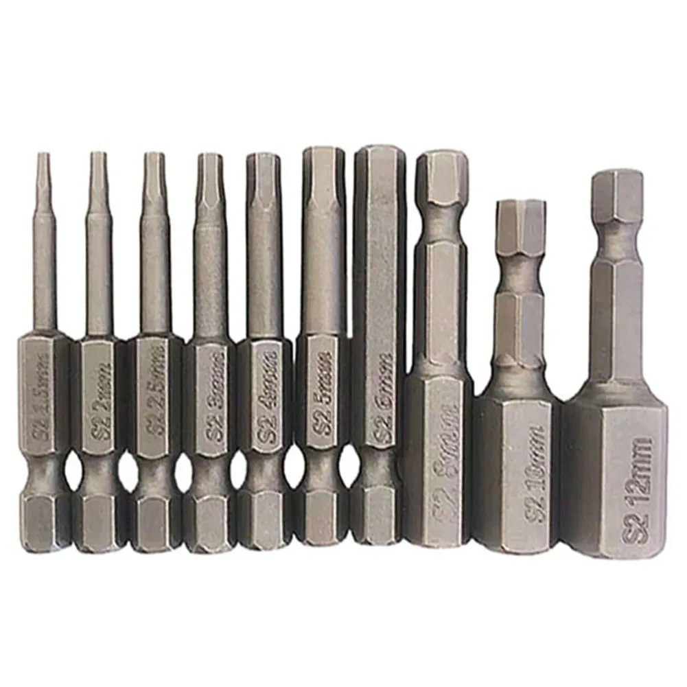 50mm 75mm Cross Head Screwdriver Bits Slotted Screwdriver Bit Quick Change Electric Screwdriver Bit Hand Tool