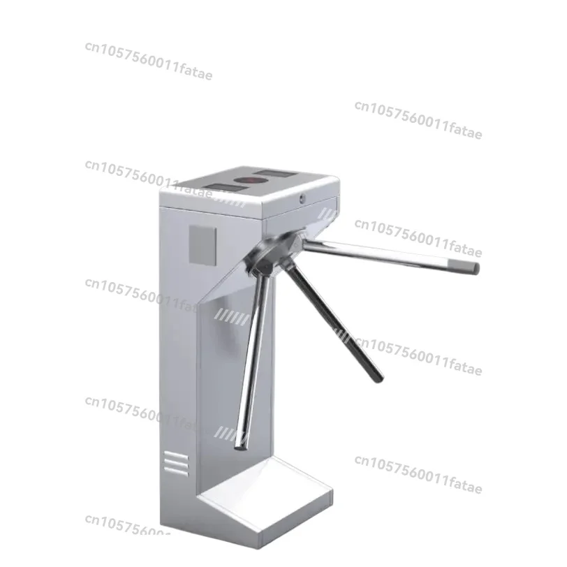 

Pedestrian Tripod Barrier Gate Access Control ，outdoor Slim Half Height Tripod Turnstile Automatic Stainless Steel Barrier Gate