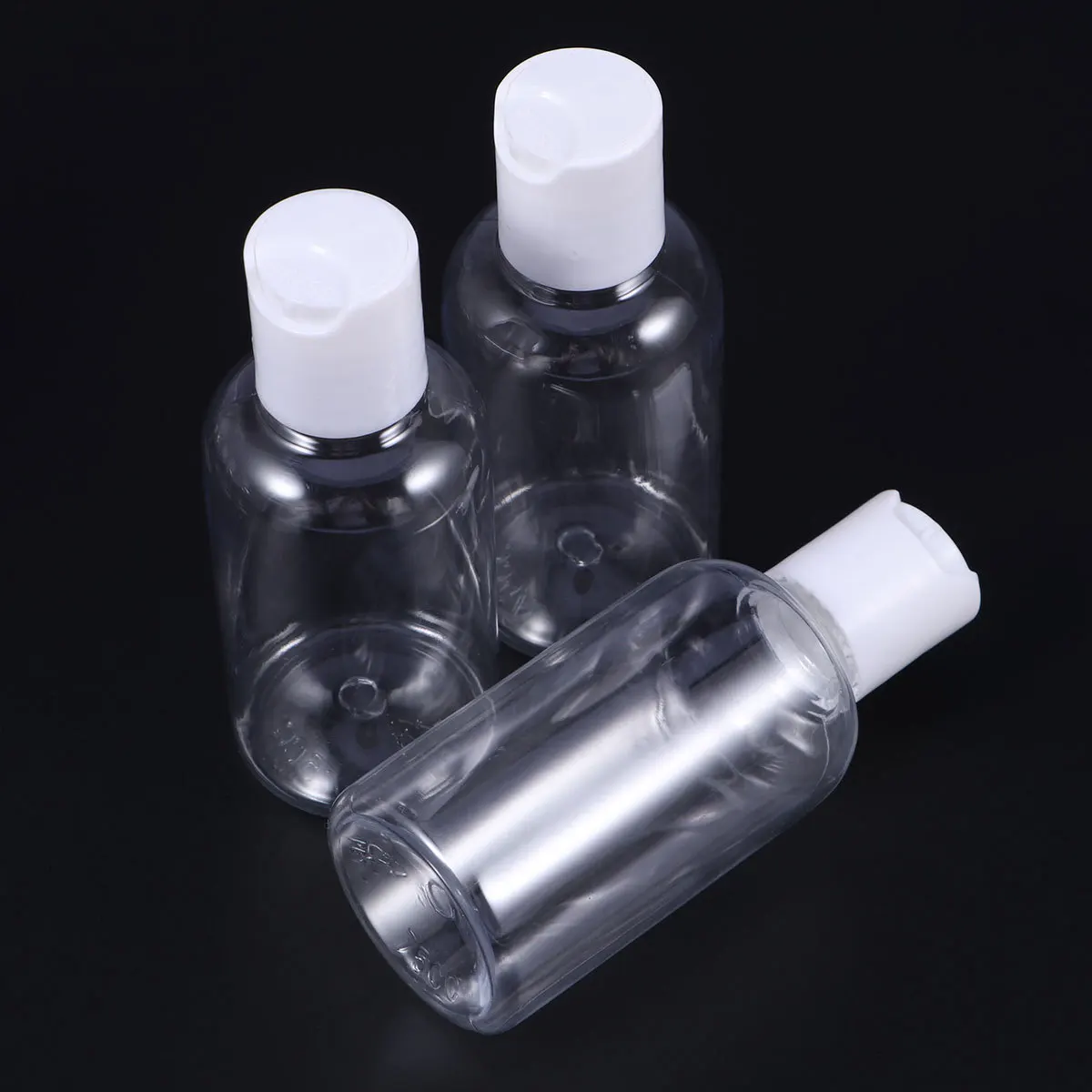 Botellas de prensa a prueba de fugas para viaje, botellas de almacenamiento portátiles, dispensador de Gel de ducha y loción, 15 Uds.