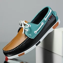 2022 Summer Men's Luxury Brand Loafers Shoes Comfy High Quality Leather Drive Footwear New Male Casual Shoes Man City Shoe