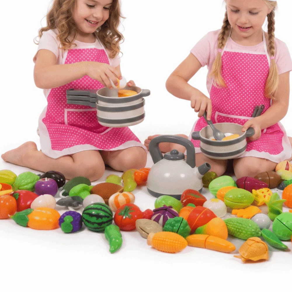 Houseware Set Chef Hat Baking Apron Set Polyester Baking Apron Chef Role Play Funny Kitchen Play Set Baking