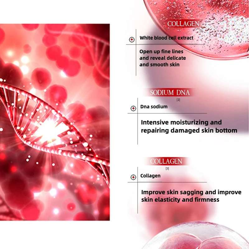 Set per la cura della pelle antirughe al sodio DNA Set per la pulizia profonda, l'equilibrio del viso, il controllo dell'olio e l'idratazione del viso