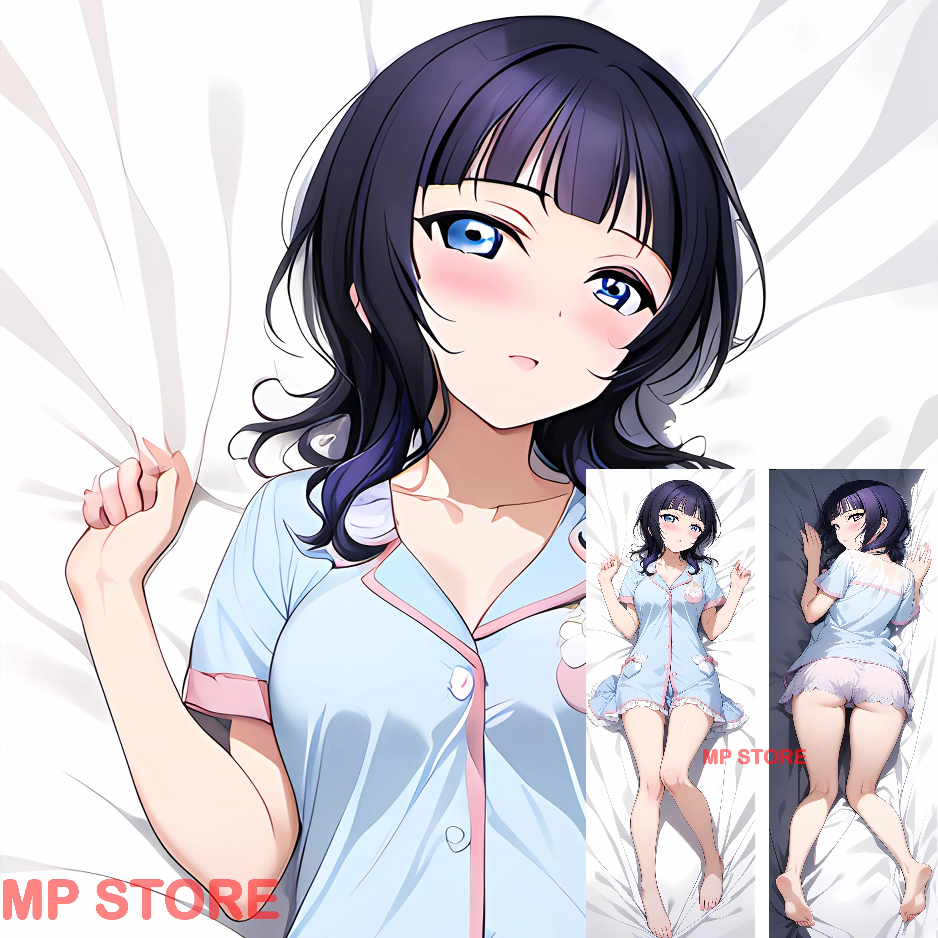 

Dakimakura Emma Verde Double-sided anime life-size hugging pillowcase Adult pillows cover