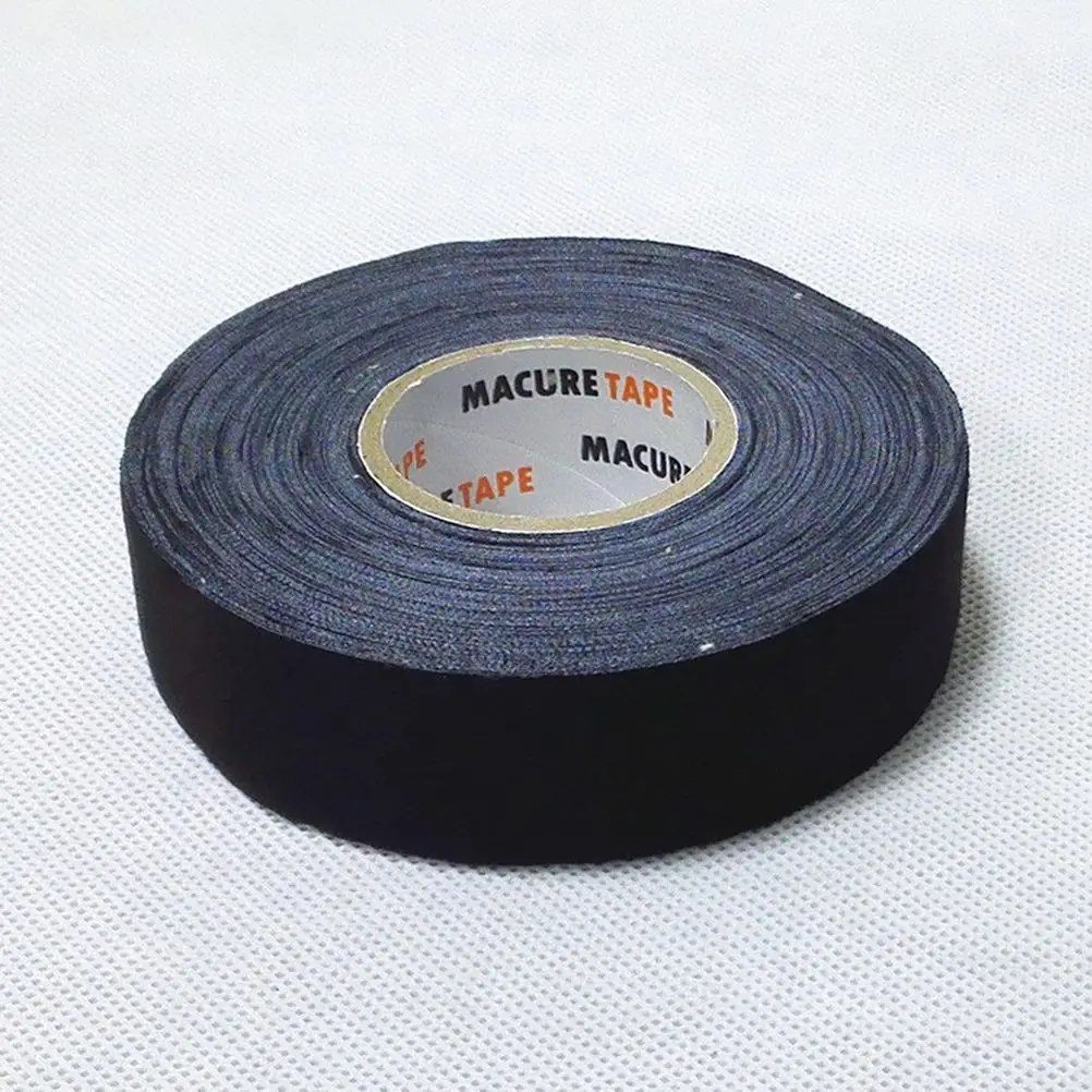 2 ชิ้นเทปฮอกกี้ Stick สีดํา Grip Goon Sticky Cotton Wrapper กีฬา