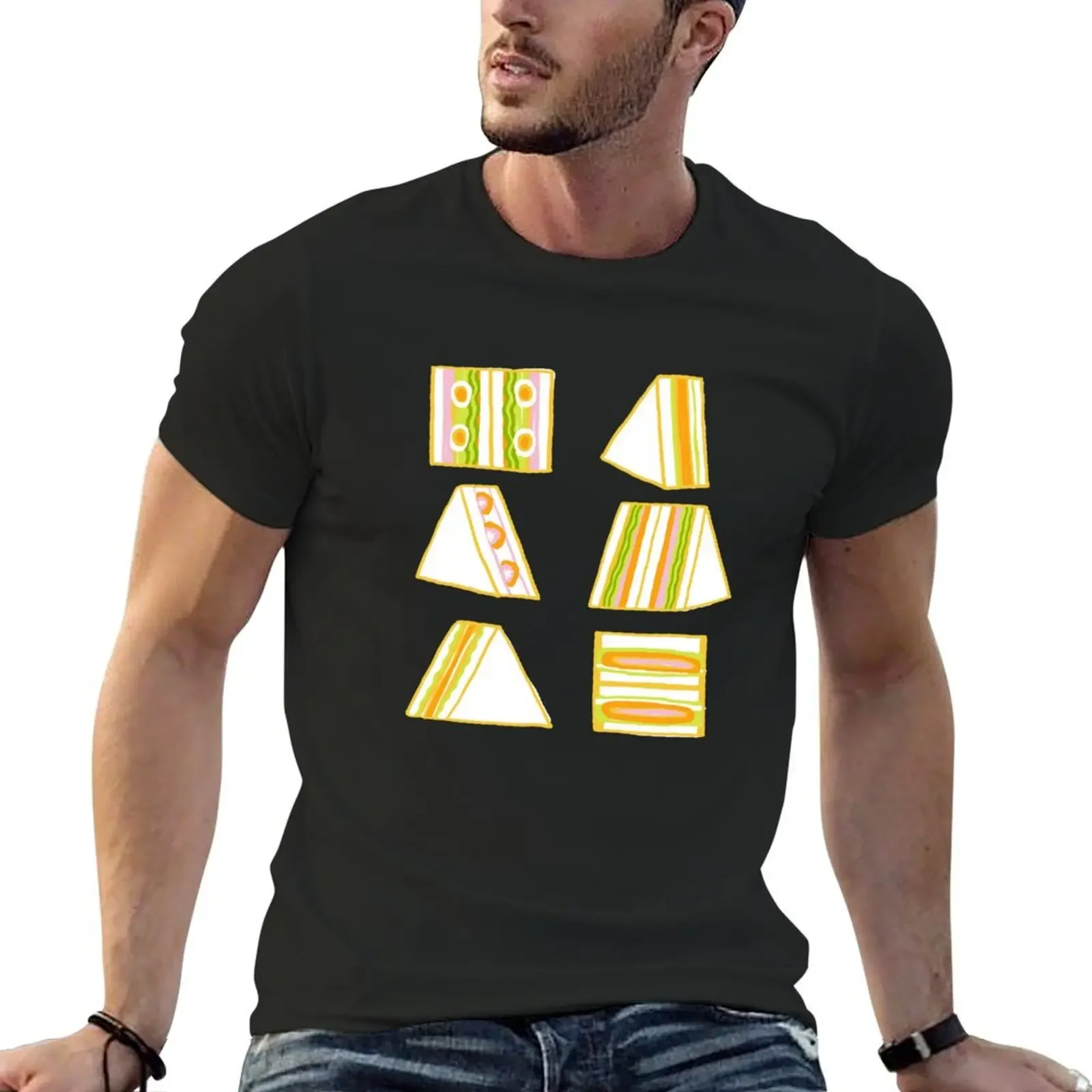 

Sandwiches T-Shirt hippie clothes plus size clothes customizeds mens workout shirts