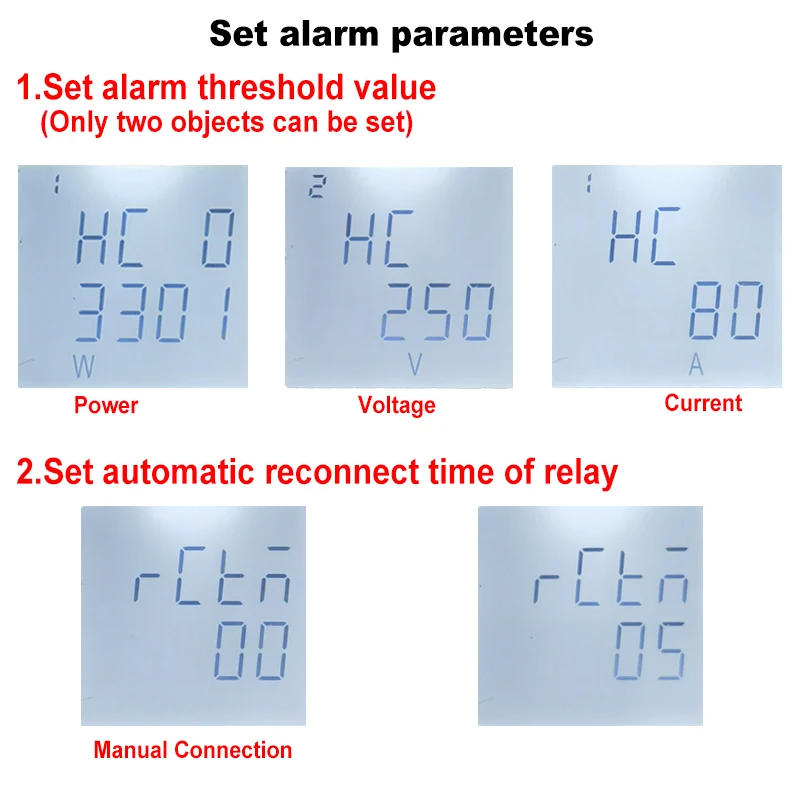 Tuya Smart ZigBee Energy Meter Single Phase 80A Din Rail Power Monitor KWh Wattmeter Voltmeter Ampermeter 110V 220V 50/60Hz