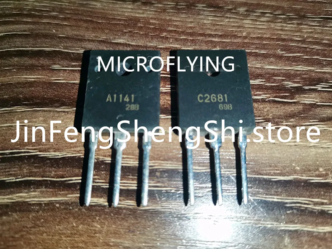 4PCS     2PCS 2SC2681 + 2PCS 2SA1141   C2681 + A1141    TO-3P