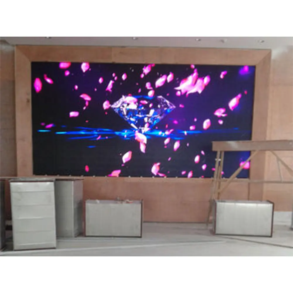 

2.5 2X2 2X4 2X8 3X2 3sqm Led Video Wall System Display Screen Frameless Board Dynamic Sign 2.4 Pixel Pitch Indoor Pubblicitari