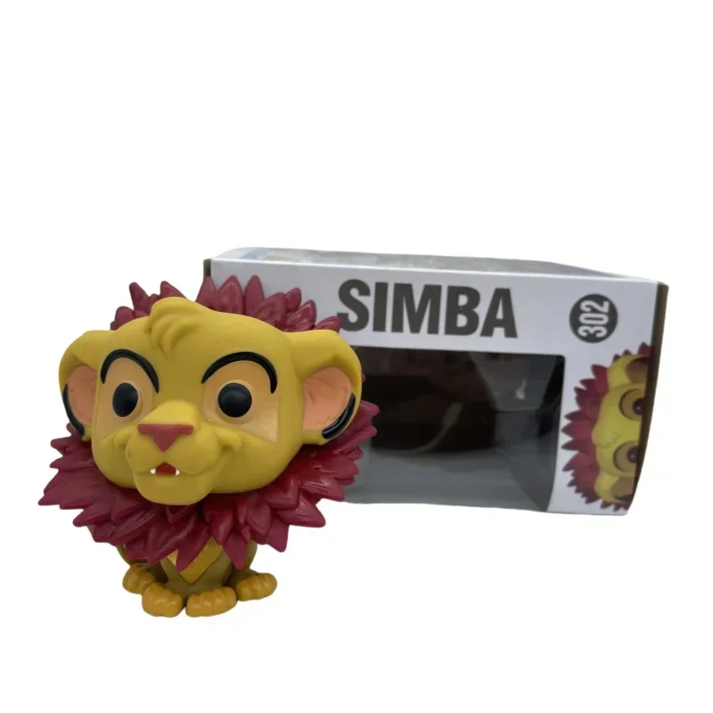 ملك الغابة عالي الجودة سيمبا # 302 ألعاب شخصيات الحركة على شكل طاولة مكتبية لتزيين هدايا عيد الميلاد للأطفال