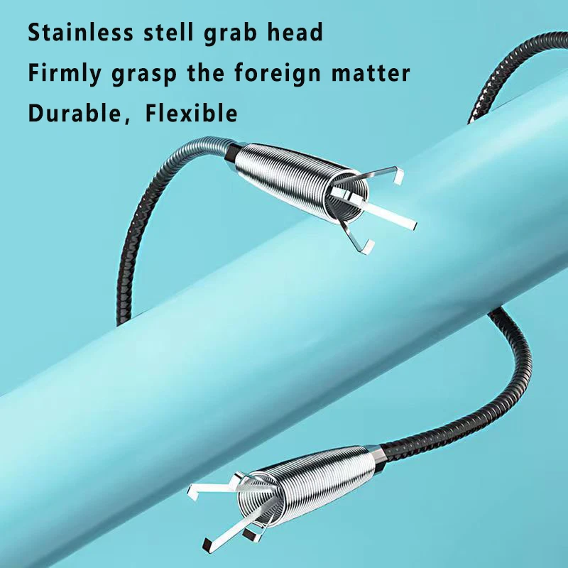 Sewer Pipe Unblocker Snake Spring Dredging Tool for Kitchen Bathroom Hair Sink Pipeline Cleaning  Accessories,TIMUKJ