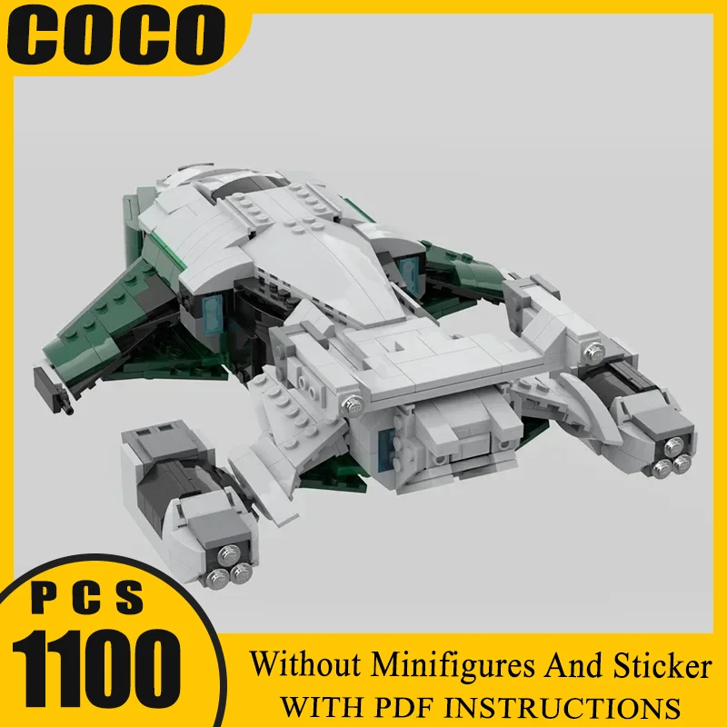 

Строительные блоки Moc, масштаб 1:250, элитная модель опасного альянса, технологические кирпичи, большой космический корабль, серия, игрушка-самолет для самолетов
