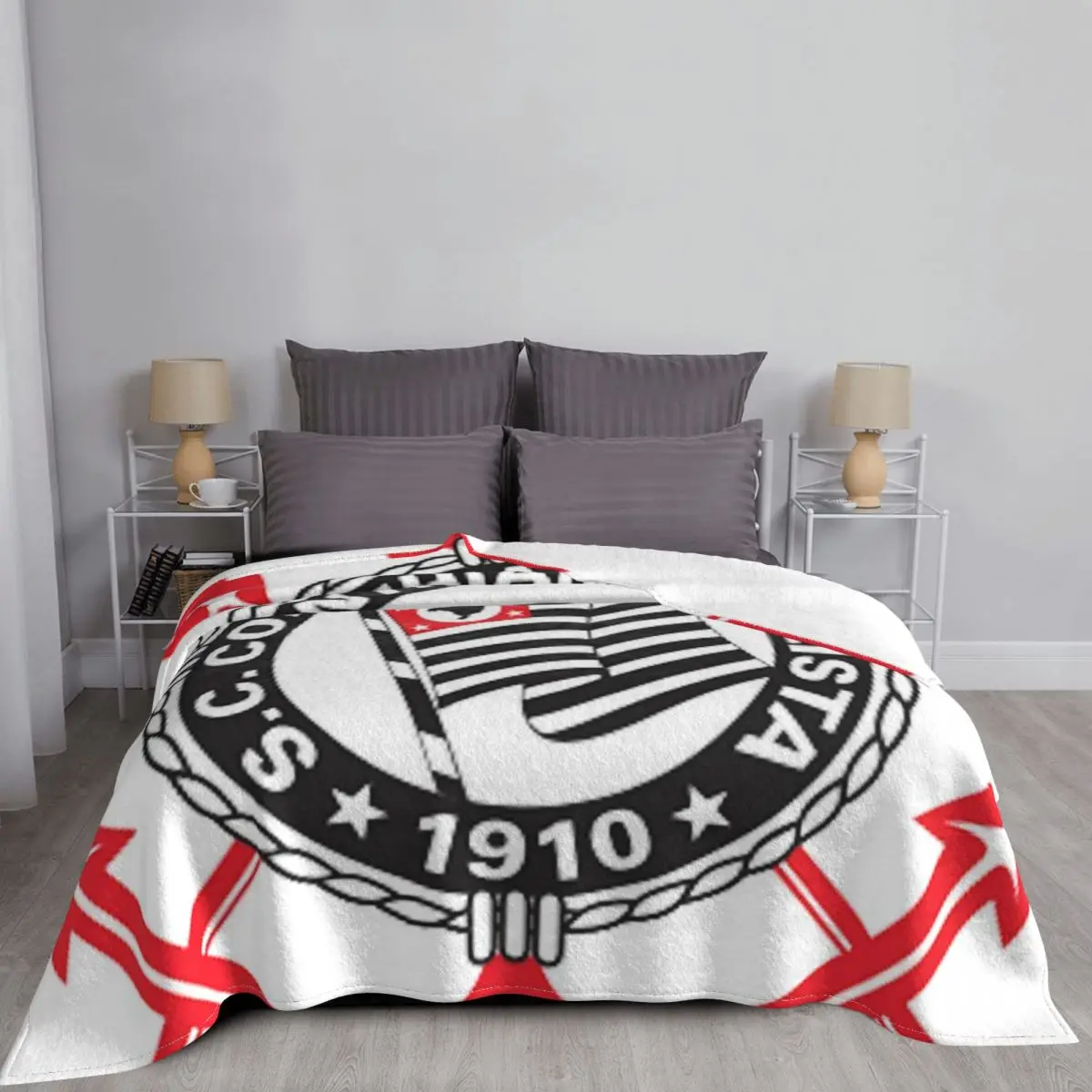 Corinthians Blanket Bedspread On The Bed Thick Sofa Bed