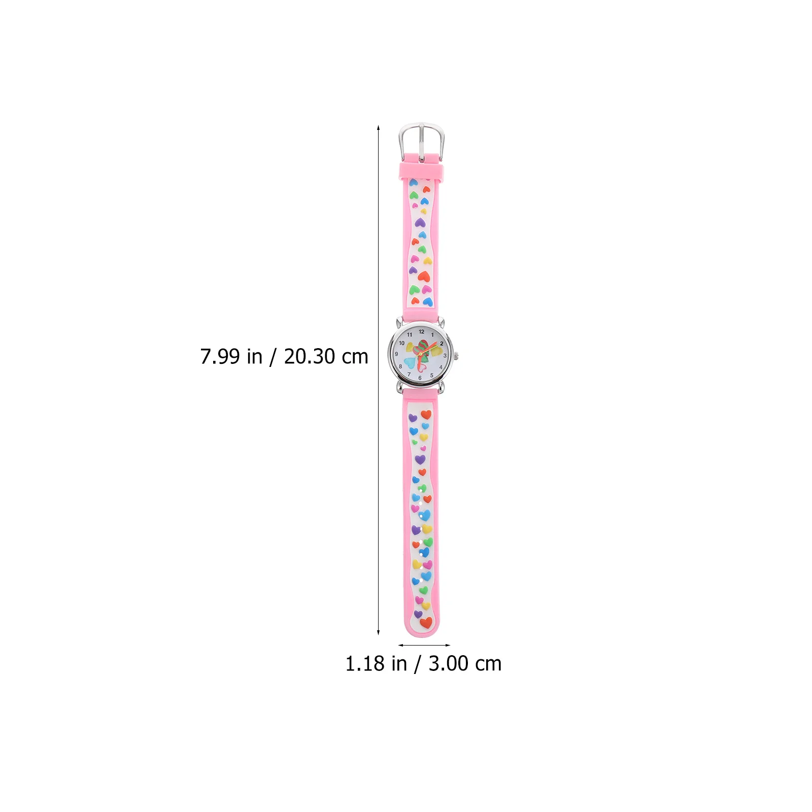 Heart-Shaped Kids Cartoon Waterproof Quartz Children Watch Gift Kids Watch Gift For Girls Birthday Christmas Party