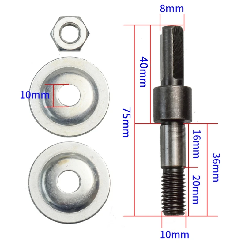 Đá mài Đánh bóng cho máy mài để bàn Bộ mở rộng trục tốc độ cao S