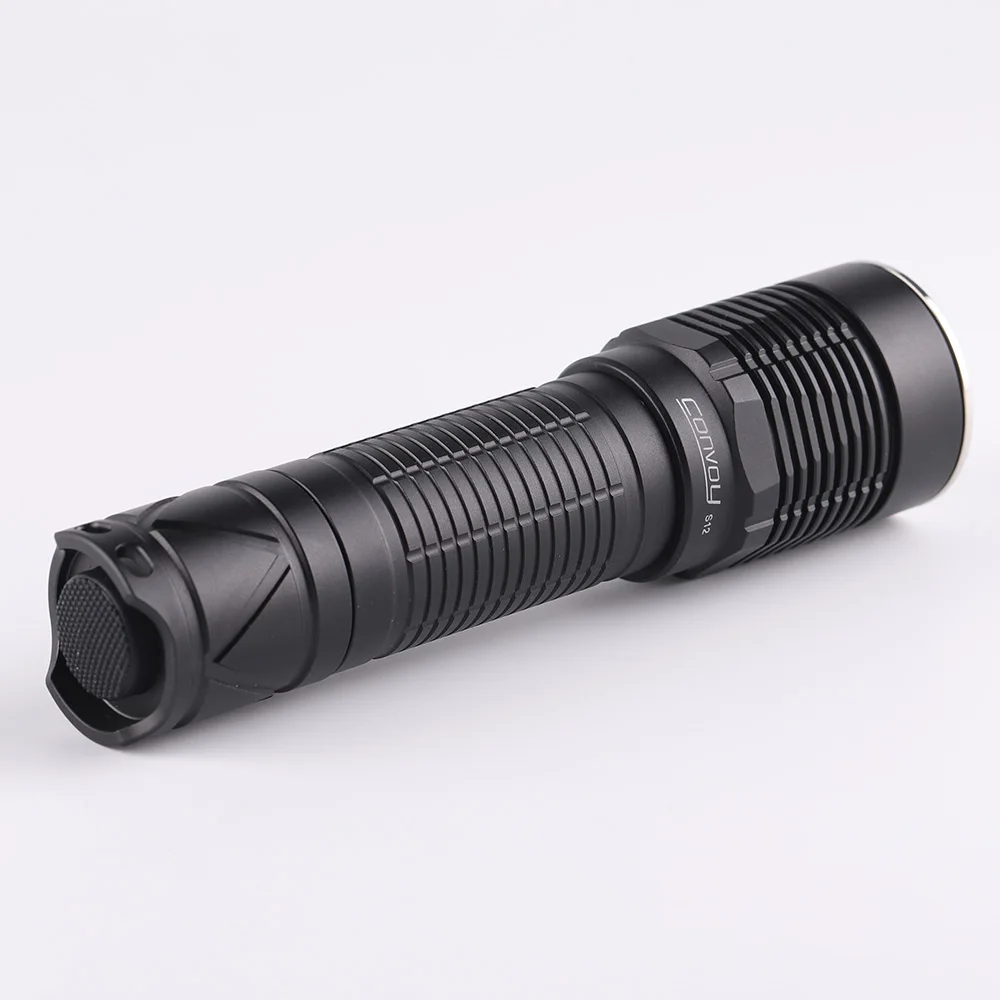 Convoy S12 UV 365nm Flashlight with ZWB2 Filter 21700 Linterna Led High Powerful EDC Torch Flash Light Portable Lanterna