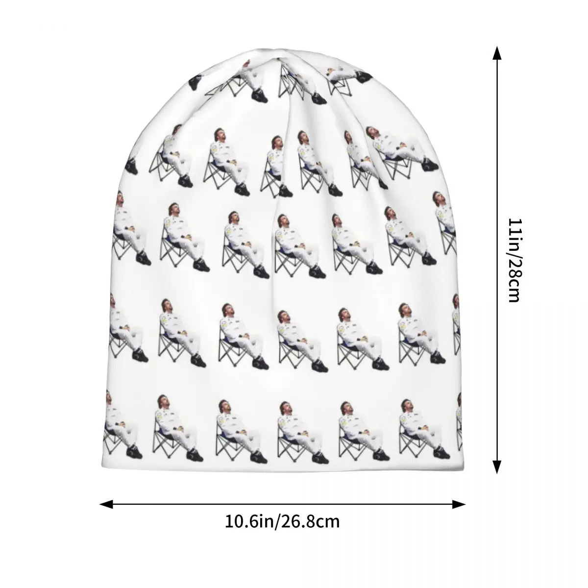 فرناندو ألونسو البرازيل 2015 شاطئ Skullies قبعة صغيرة دافئة الخريف الشتاء في الهواء الطلق قبعة محبوك بونيه قبعات للرجال النساء الكبار