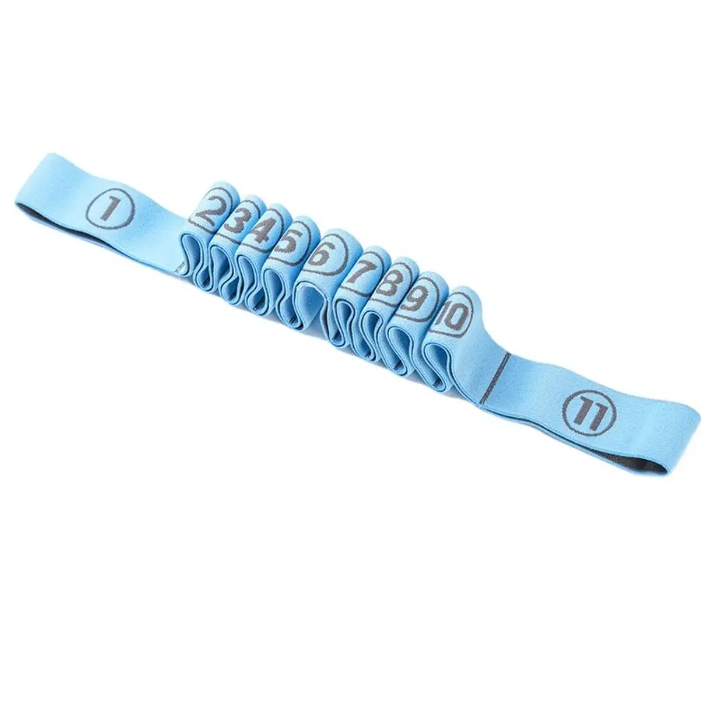 

11 Grid Yoga Resistance Band Elastic Yoga Training Fitness Resistance Bands Textile Cotton Crossfit Exercise