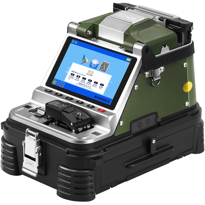 

COMPTYCO Hot Products AI-30 Полностью автоматический сварочный аппарат 7800 мАч 6 двигателей с OPM VFL FTTX Сварочный аппарат для оптоволокна