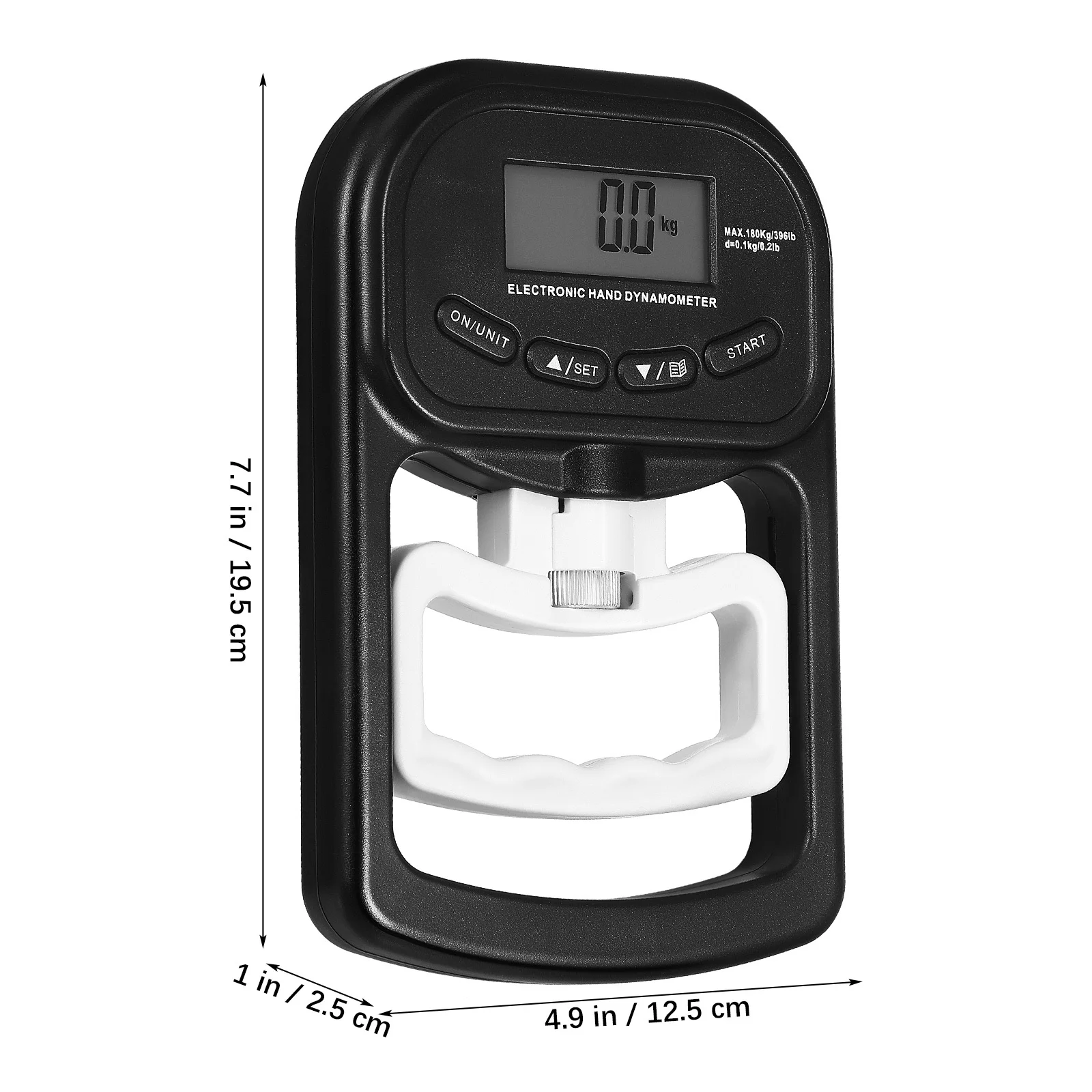 

Rechargeable Hand Grip Strength Tester Digital Dynamometer for Accurate Fitness Training Rehabilitation Use Grip Strength Tester