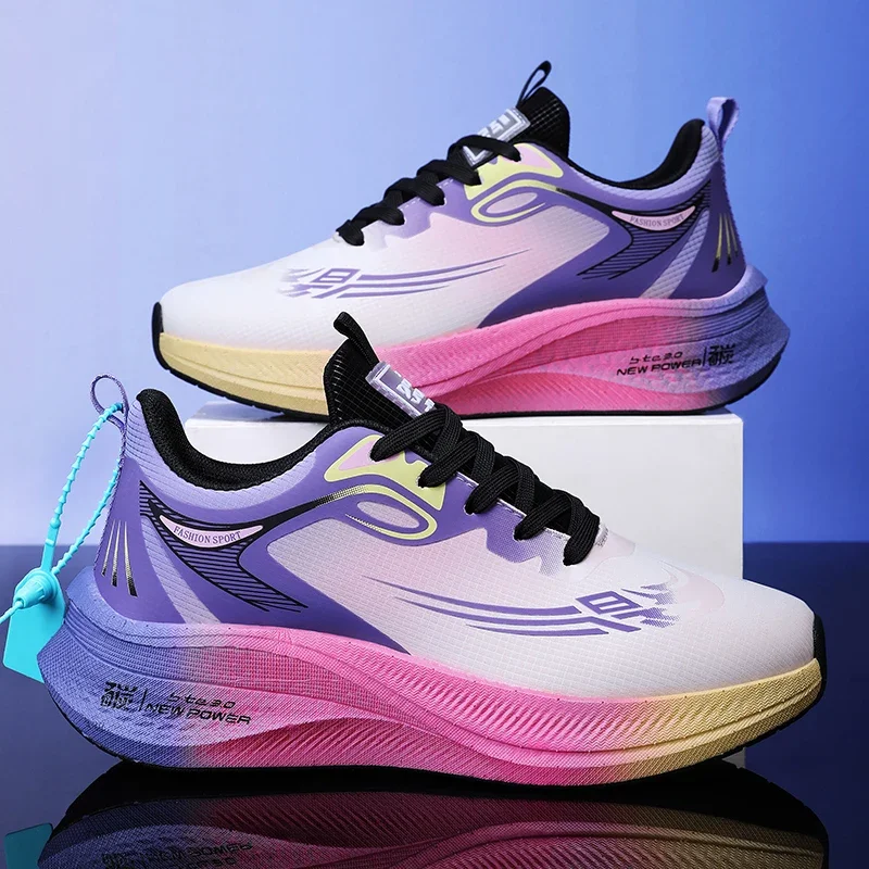 

Couple Running Shoes Mesh Flat Comfortable Sneakers Teen Student Gym Training Tennis Shoes Luxury Sports Shoes for Men Women