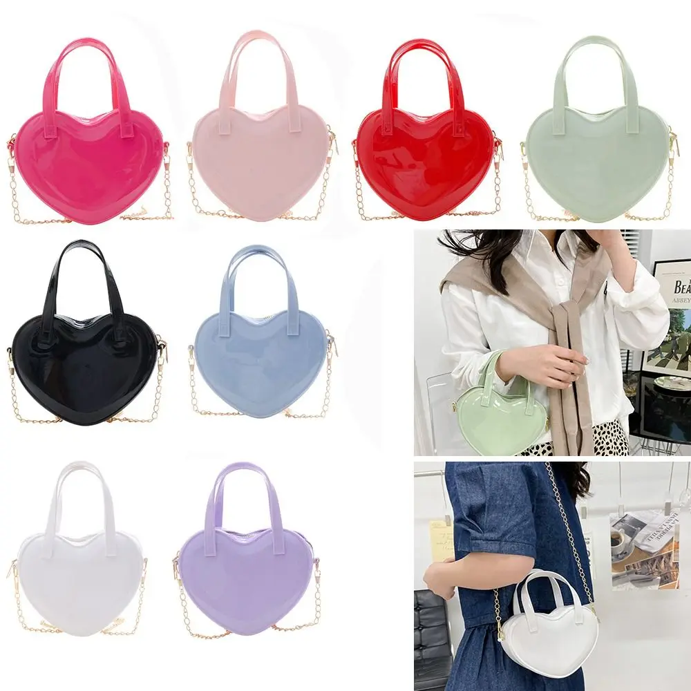 

Fashion Love Heart Chain Single Shoulder Bag Mini Satchel Women's Satchel Women's Handbag