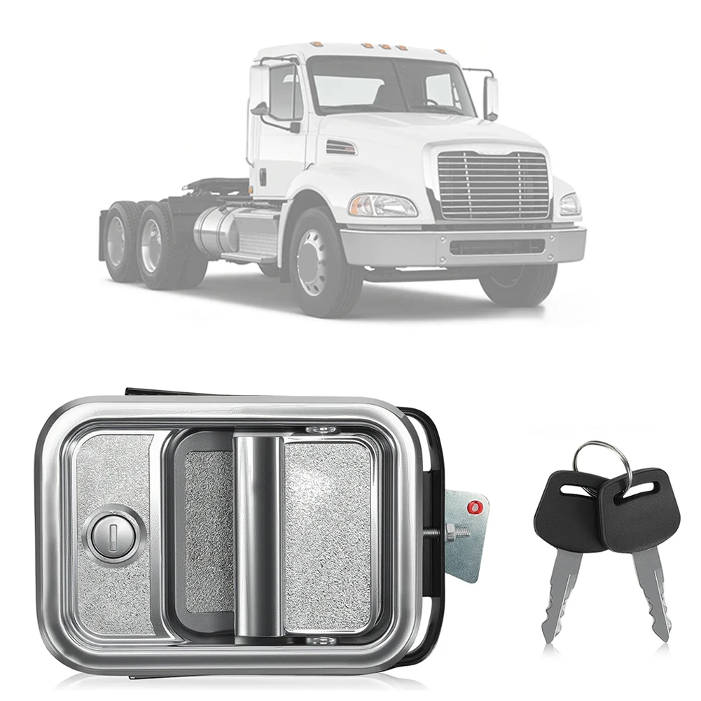 Exterior Door Handle Right Passenger Fits 2000-2011 Models OEM A18-42228-001 Compatible Includes Key Cylinder Silver