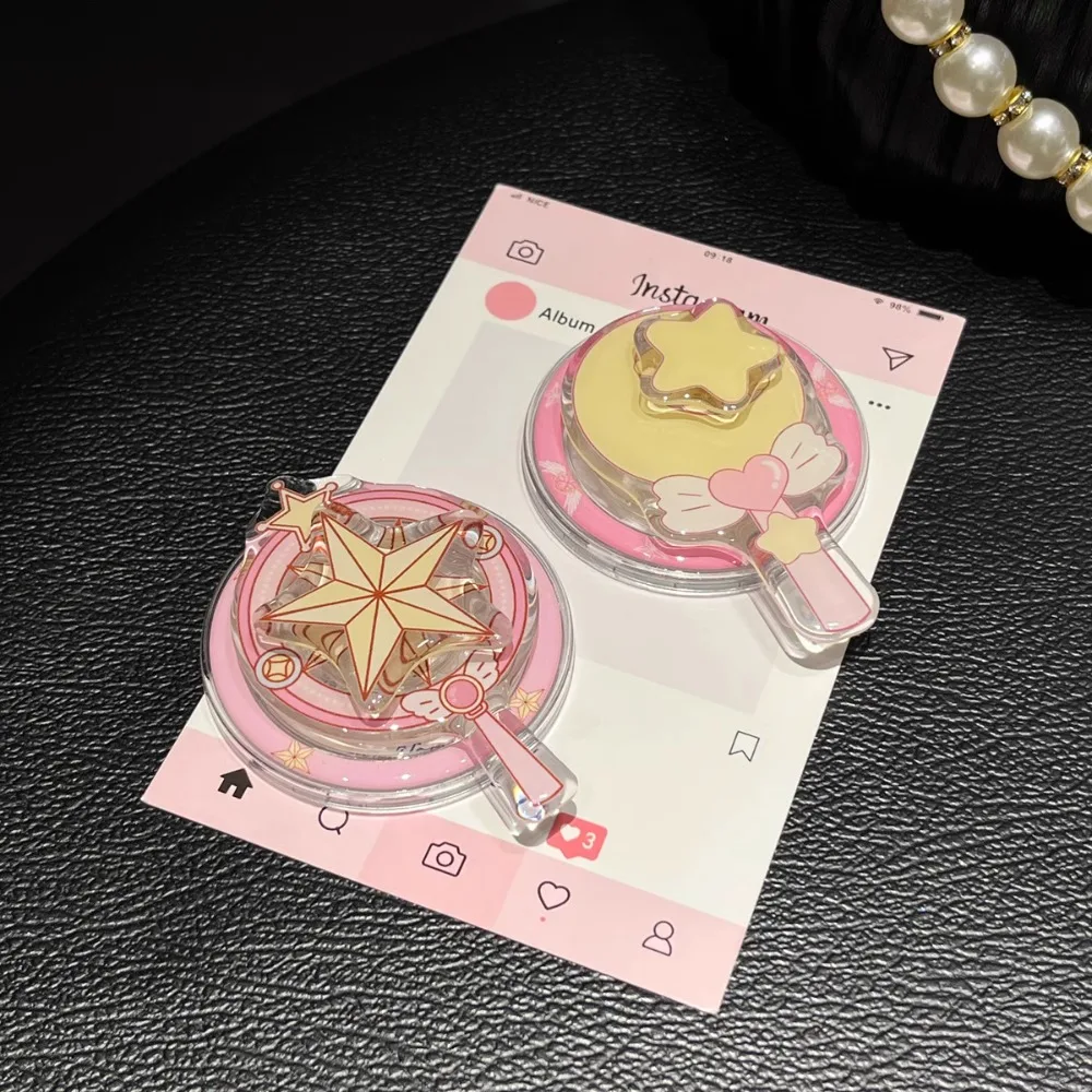 

Луна и звезды для Magsafe, магнитная ручка для телефона, подставка Tok Griptok для iPhone, забавный складной держатель для беспроводной зарядки