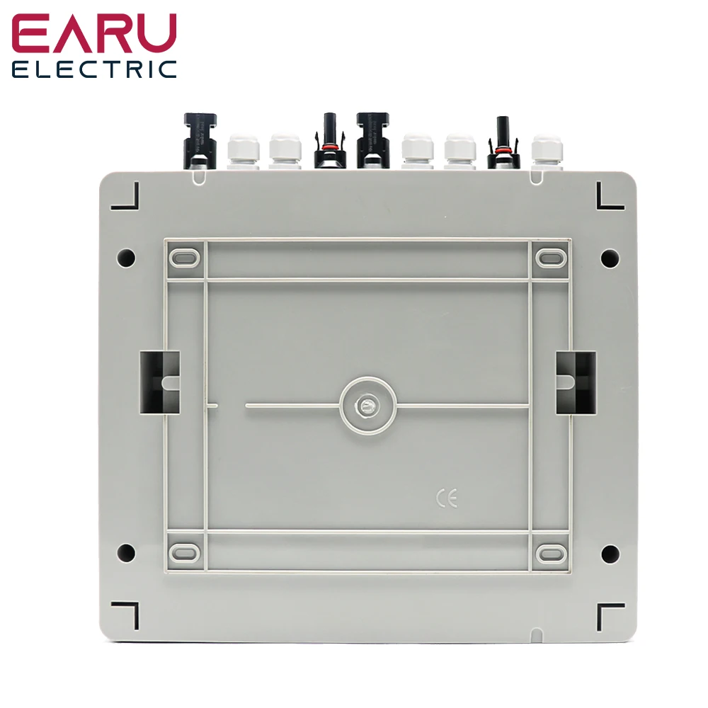 Imagem -06 - Entrada Saída Corda para Fora da Grade Sistema de Energia Solar Fotovoltaica Matriz Solar pv Combinador Caixa dc Disjuntor 500v