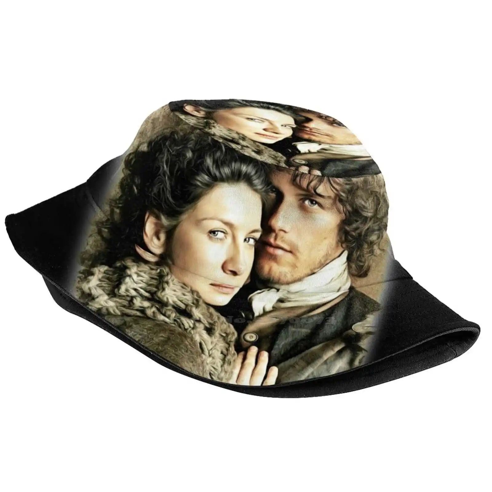 That's Couple Outlander Unisex Fisherman Hats Bucket Hats Fraser Sam Heughan Series Sassenach Lallybroch Je Suis Prest Clan