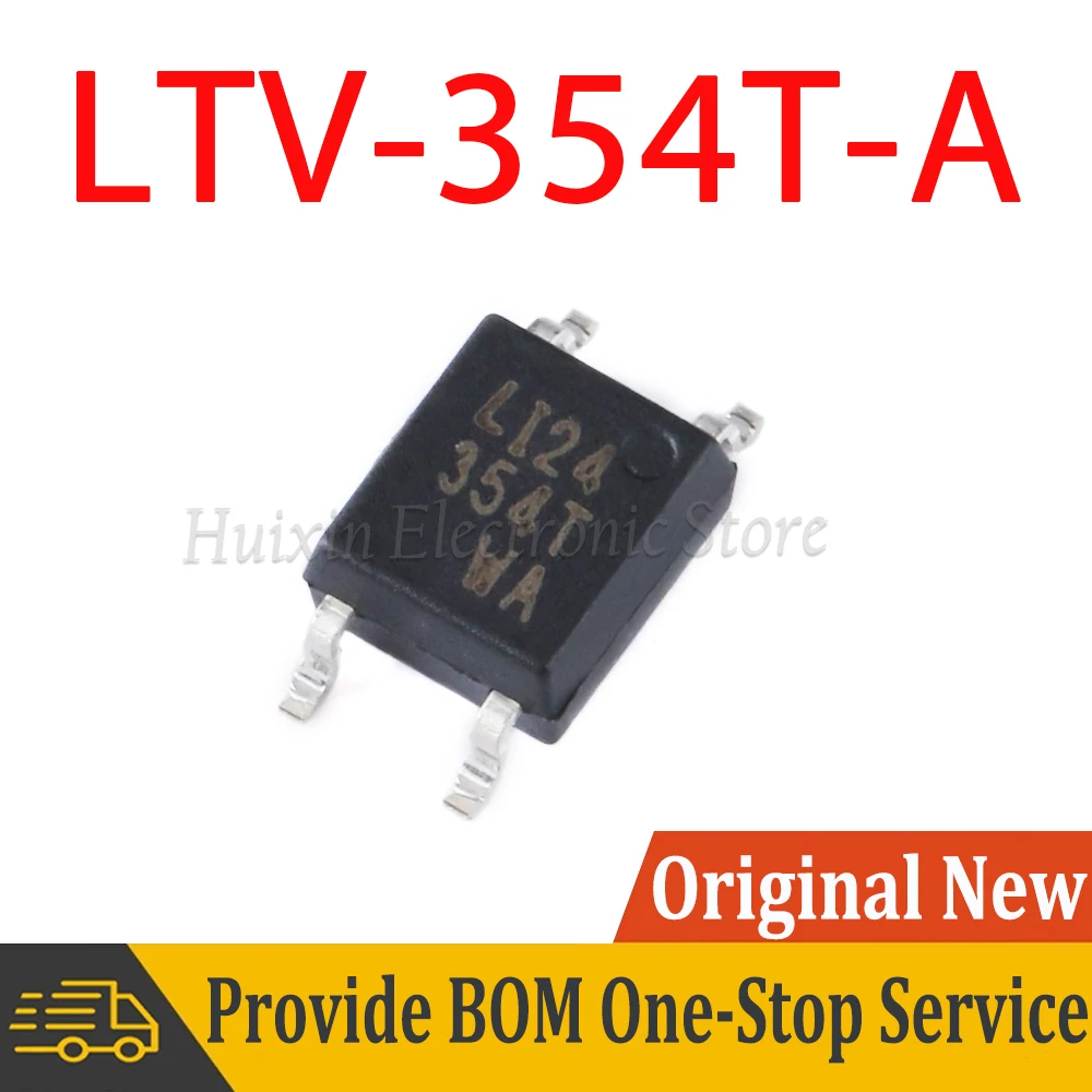 10pcs LTV354 LTV-354T-A SOP-4 Transistor Output Optocouplers SMD New and Original IC Chipset