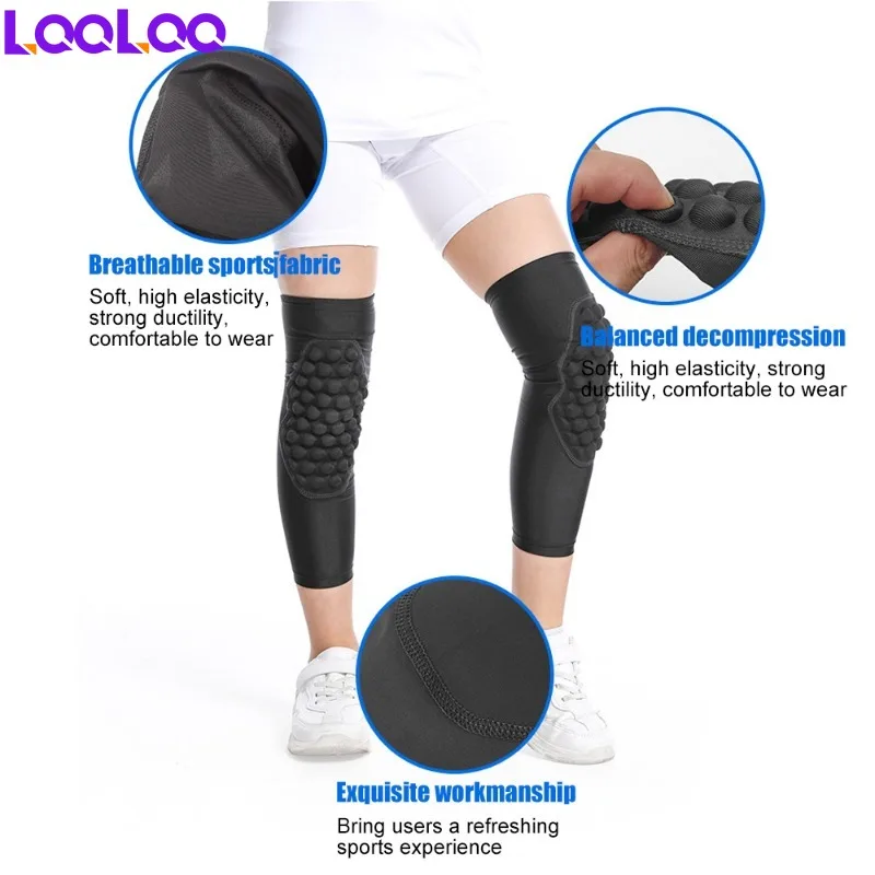 1Pcs  Knee Sleeve Compression for Kids Youth 3-12 Years,Leg Protective Knee Padded for Football Basketball Volleyball Baseball