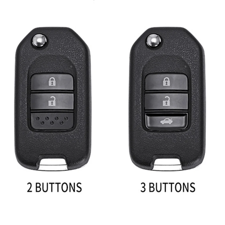 Car Key Fob Pocket Cover Case For Honda Civic CR-V HR-V Accord Jade Crider Odyssey 2015- 2018 Remote Protector Accessories