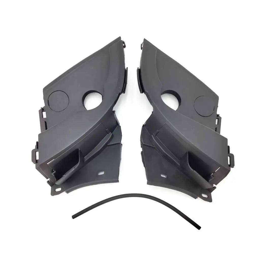 

Pair Front Windshield Wiper Arm Trim Cover Panel For Honda Civic 2006-2011 Black