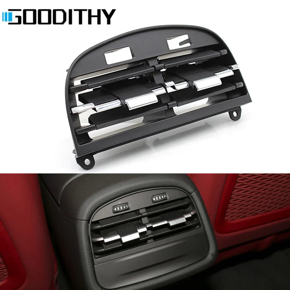 

Car Rear Console Air Conditioner Ac Vent Grille Outlet Cover Panel For Maserati Ghibli 2014 2015 2016 2017 2018 2019 2020