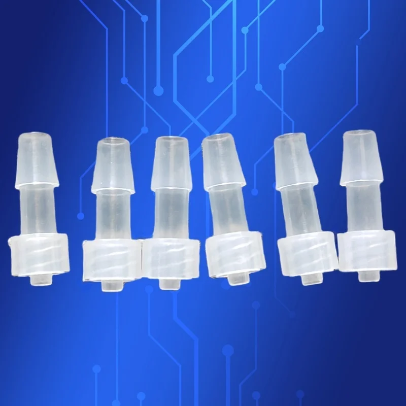 

‌ 100 шт. 1/4 дюйма колючий разъем для замка Люэра | Шприцевые фитинги из полипропилена промышленного класса для жидкости с высоким расходом | Бесплатная доставка ‌