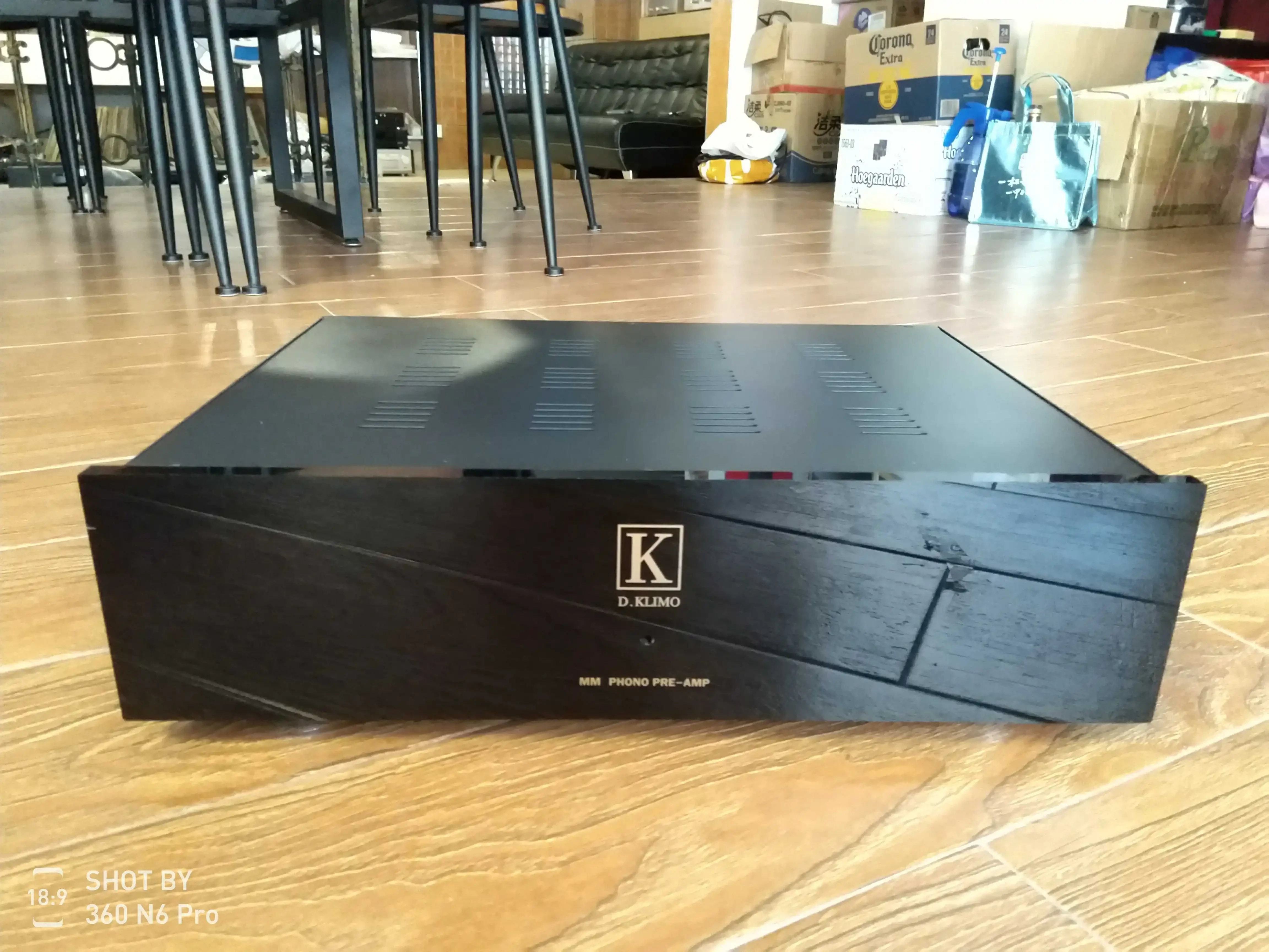 Klimo Tube Amplifier Case MC MM Phono Preamplifier DIY Chassis Install Housing Box 410mm*100*400mm