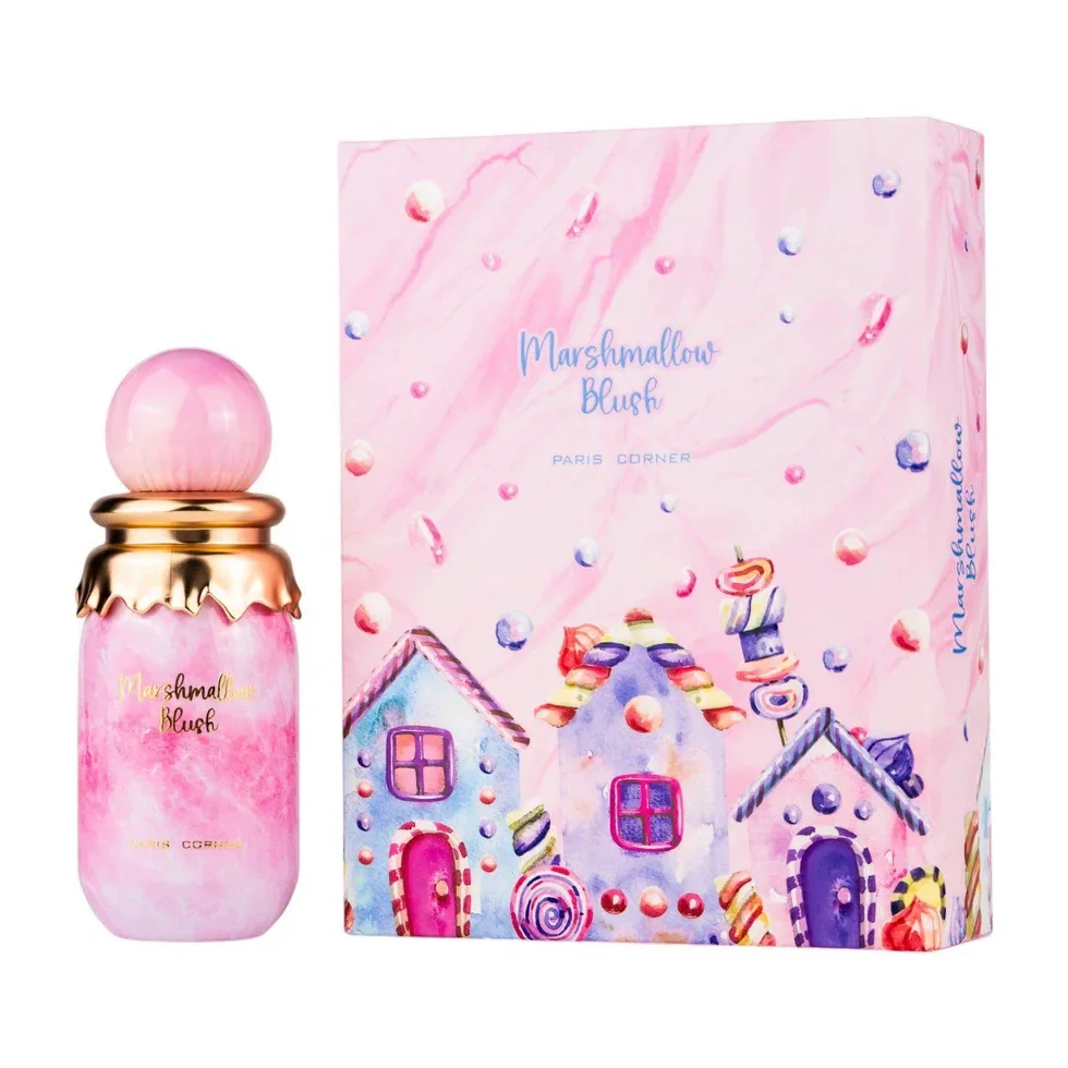 Perfume De mujer Paris Corner Marshmallow, Eau De Toilette, aroma Floral De larga duración, Perfume árabe Original Natura fresco