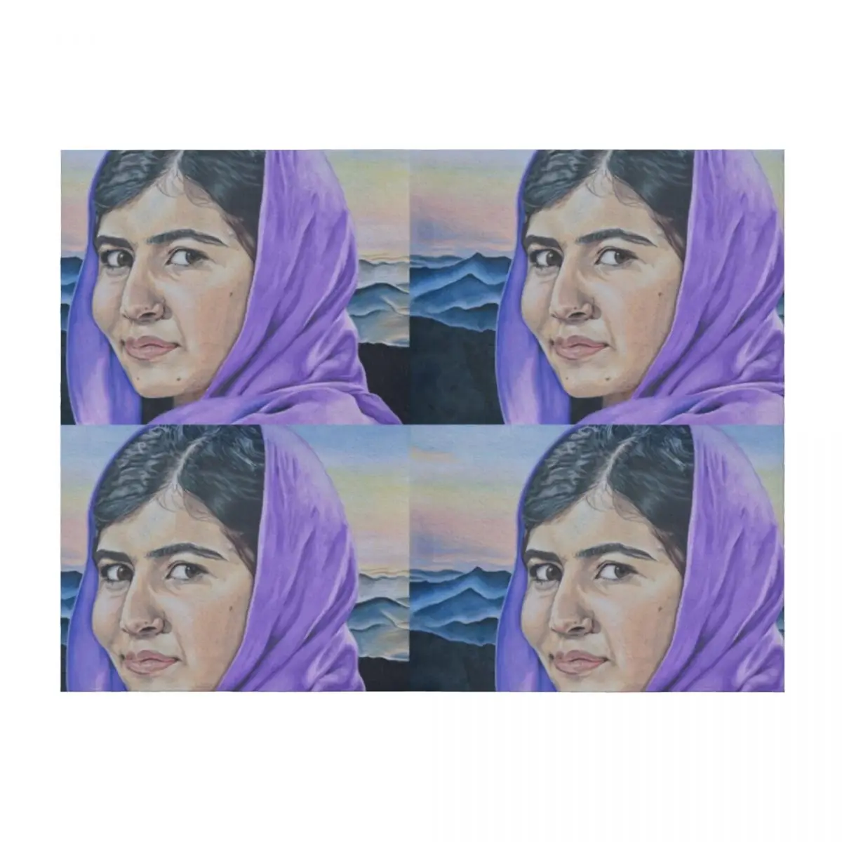 

Malala Throw Blanket Sofas christmas gifts manga Extra Large Throw Blankets